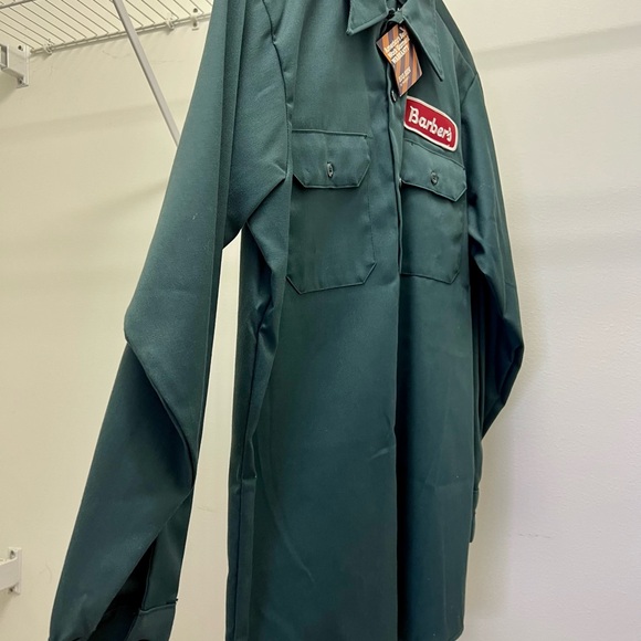 RARE Vintage Barber’s Milk Work Shirt - Never Worn - Size Medium - Made in USA - Picture 3 of 9